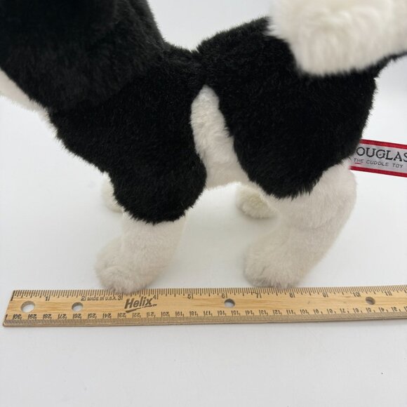 Douglas Scooter the Black & White Cat Stuffed Animal Standing Plush Cuddly Soft - Picture 12 of 12